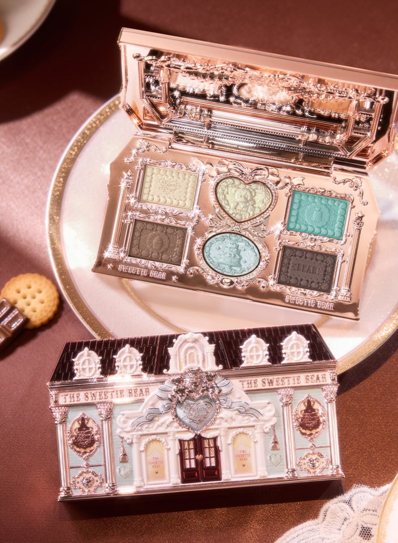 فلاور نوز بلوَر نوز مجموعة سويتي بير – باليت ظلال عيون 6 ألوان، 03 مينت شوكليت (كوكو منت) - Image 5