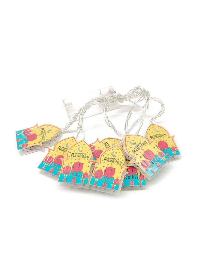 NIBEMINENT Ramadan String Lights Multicolour 200cm - Image 2