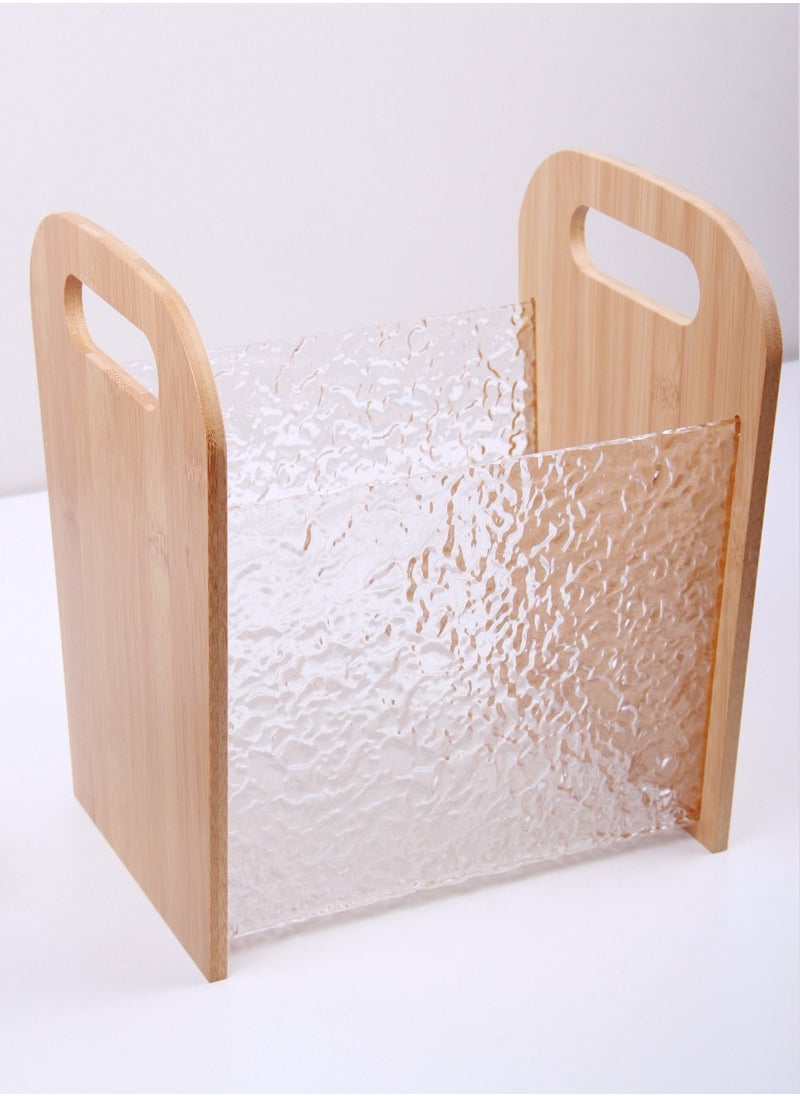 ماركة غير محددة طقم سلة مهملات وعلبة مناديل بتصميم مثالي  - Image 3