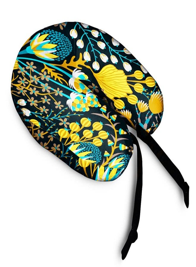 DREAMVIO Velvet Printed Neck Pillow Travel Headrest Accessory for Plane Flight Bus and Office - 16 X 16 Inch, Shape 22 (Multicolor) - Image 4