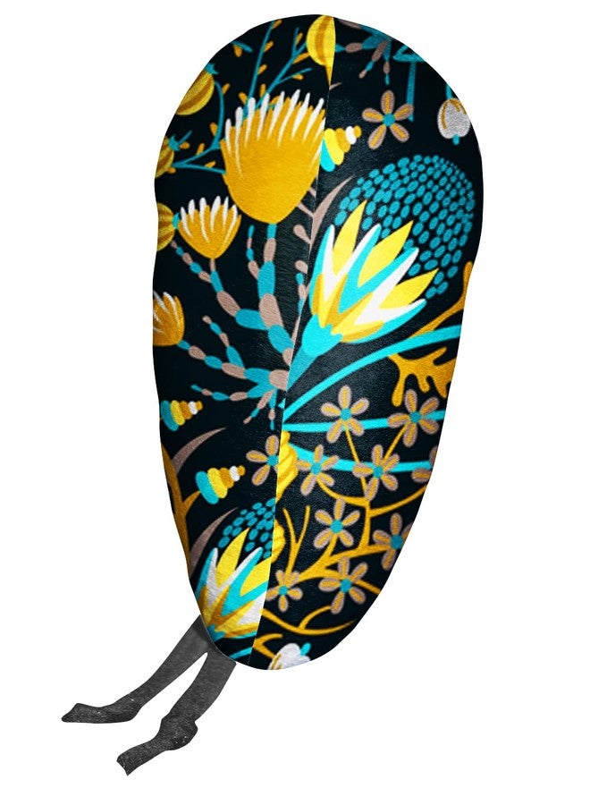 DREAMVIO Velvet Printed Neck Pillow Travel Headrest Accessory for Plane Flight Bus and Office - 16 X 16 Inch, Shape 22 (Multicolor) - Image 5