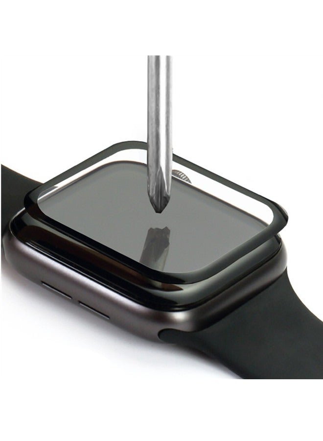 3-Piece Screen Protection Film Curved Surface Design Seamless Hd Watch Film High Quality Soft Scratch-resistant Suitable For Apple Watch 7 High Transparent Waterproof And Shatter-resistant Multilaye - Image 1