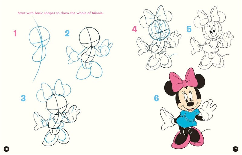 Disney How to Draw Favourite Characters - Image 3