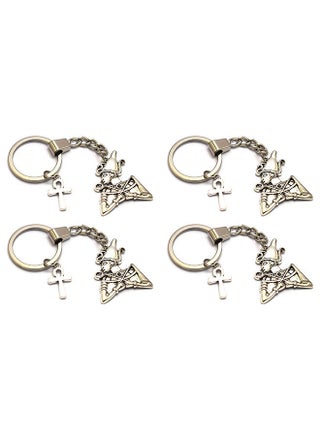 4 pieces Tutankhamun1 - Silver