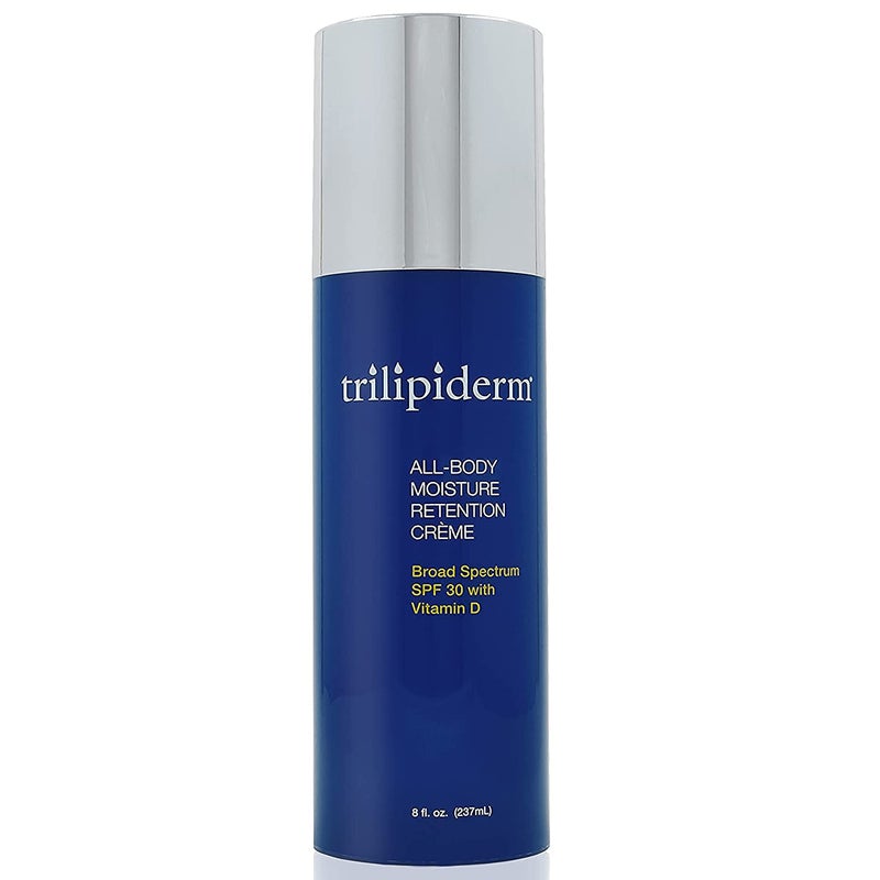Trilipiderm Trilipiderm AllBody Moisture Retention Crme with SPF 30 Vitamin D  8oz Airless Pump Sunscreen
