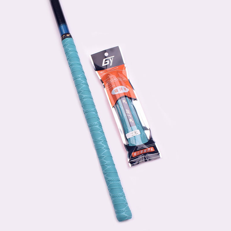 Generic Anti-Slip Sweat Absorbent Overgrip Tape Peacock Blue 