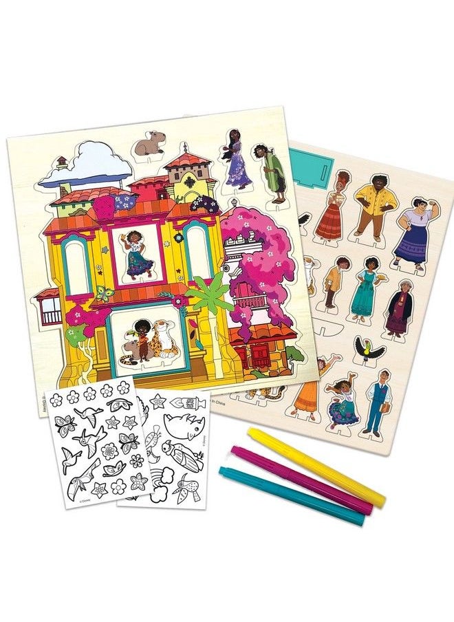 Tara Toys Disney Encanto: Wood Casita Activity Set Building & Decorating Set Ages 3+  - Image 3