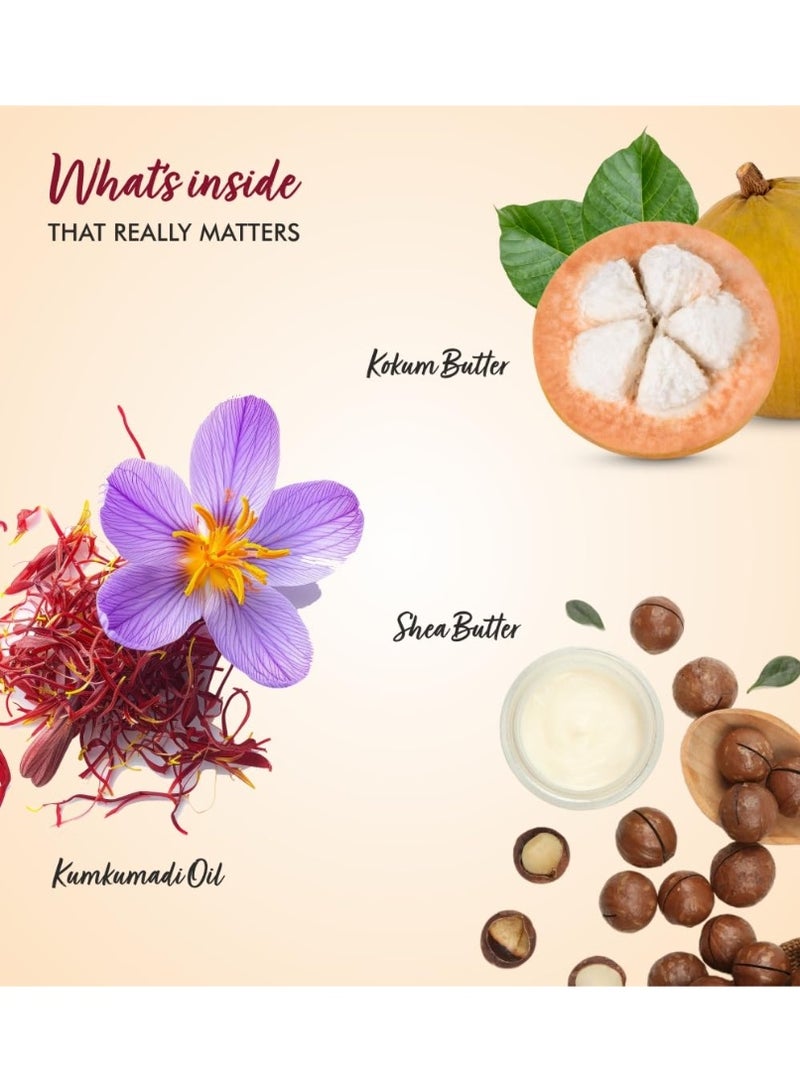 ذا لوف كو. كريم الجسم بالزعفران وكومكومايدي 200 جم – ترطيب 24 ساعة، كريم يومي للبشرة الجافة، يغذي وينعش البشرة - Image 2