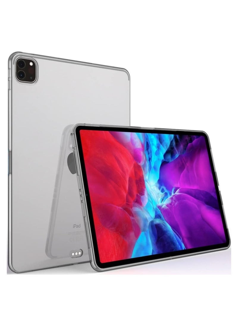 iPad Pro 11 Inch Clear Case 2022/2021/2020 Model, Puxicu Slim Design Flexible Soft TPU Protective Cover for iPad Pro 11-inch - Image 1
