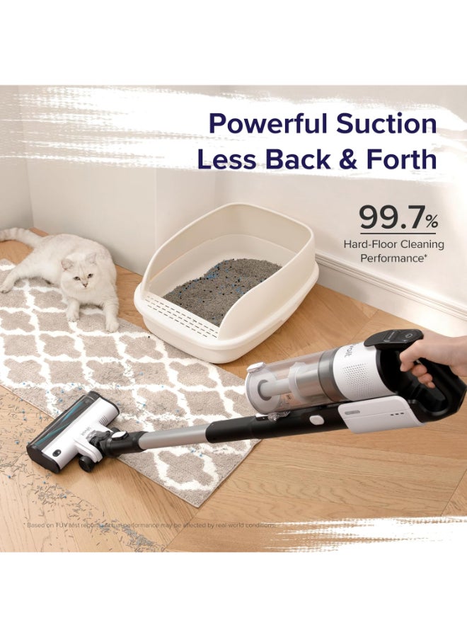 LEVOIT LVAC-200 Cordless Vacuum Cleaner with Anti Hair Wrap, Pet Hair Nozzle, Up to 50 Mins, 4 in 1 Vacuum Cleaner with over 99.9% Filtration Performance 180 W LSV-V201-WUK-V2 White/Black - Image 4