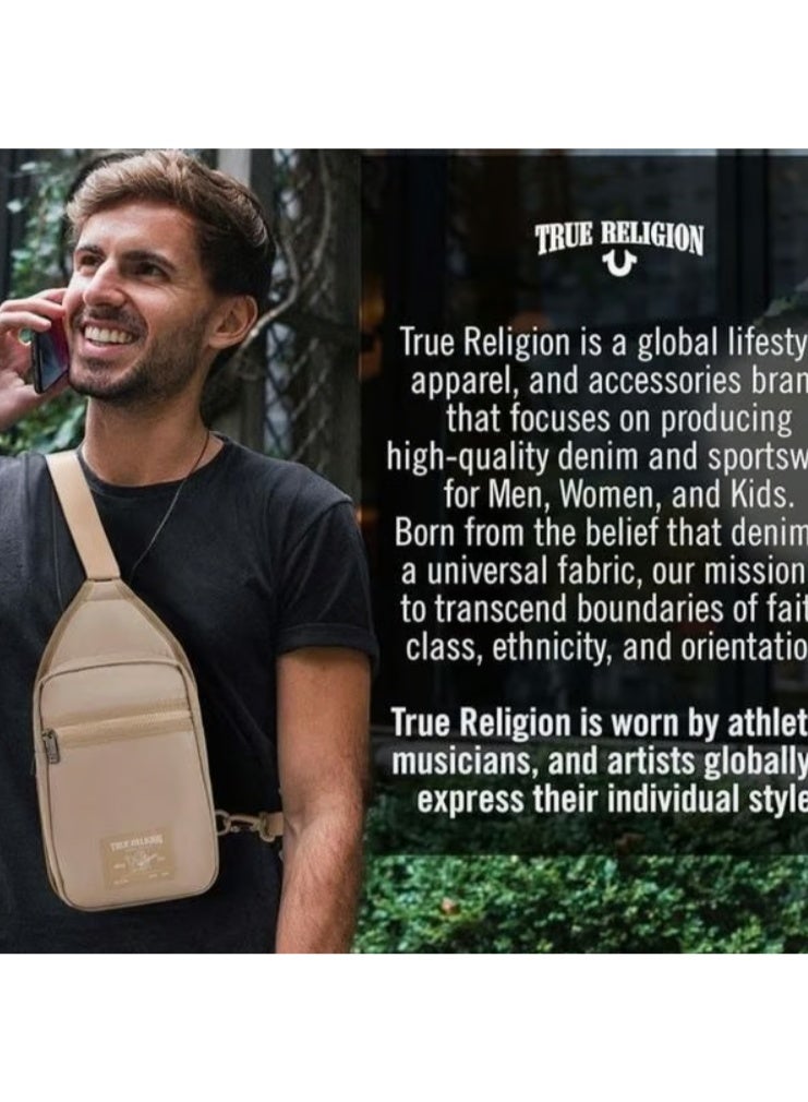 True Religion Crossbody Bag YETA 2.0 - Beige - Image 5