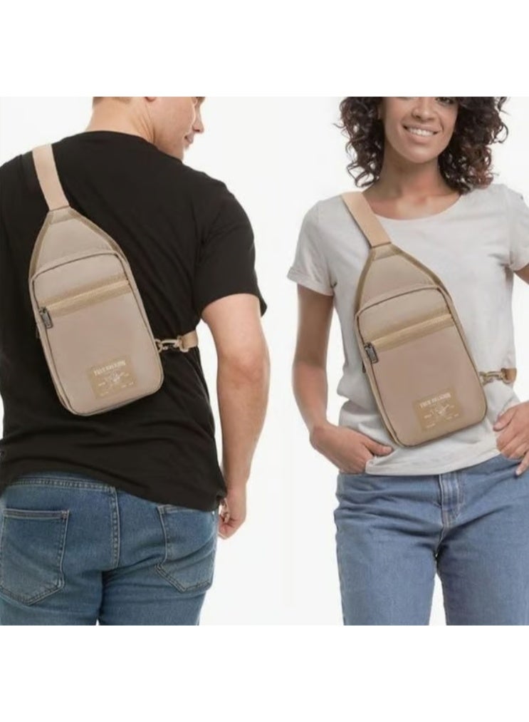 True Religion Crossbody Bag YETA 2.0 - Beige - Image 1