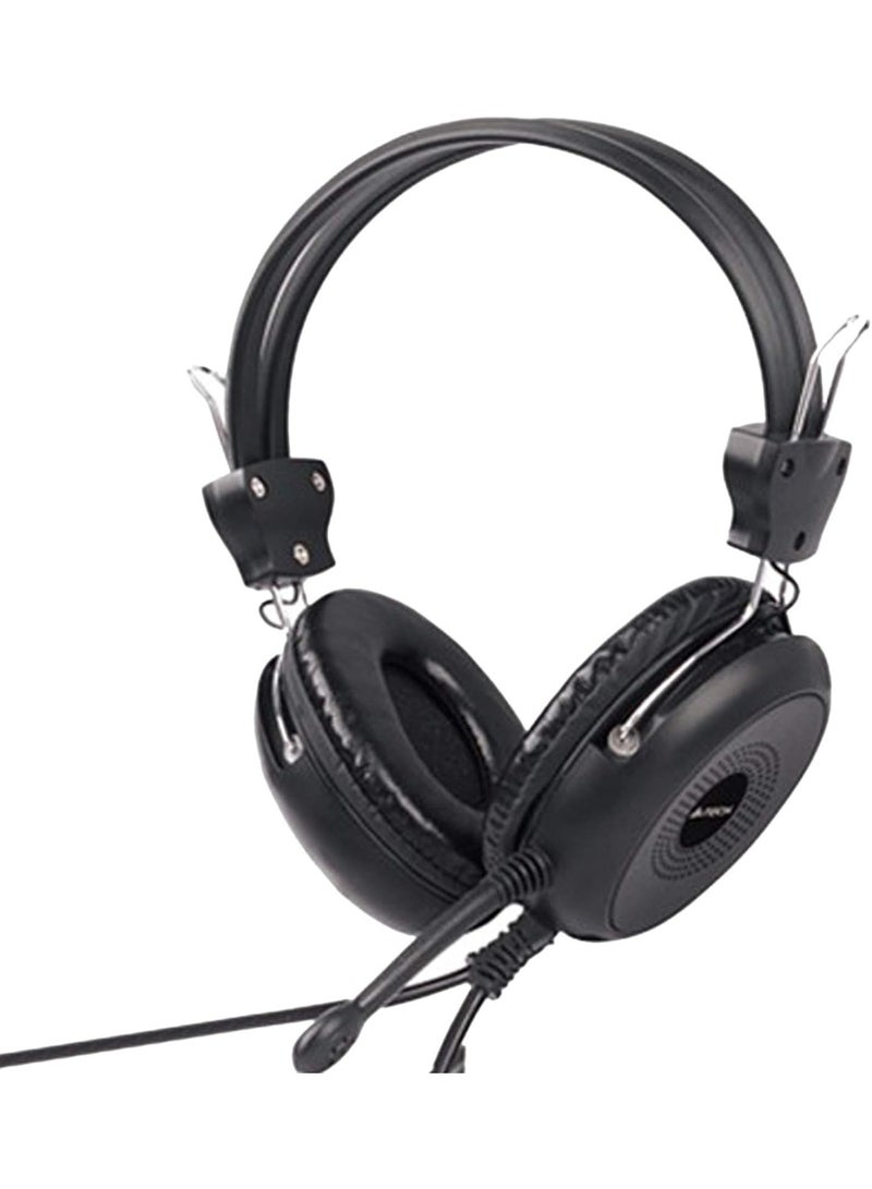 سماعة رأس A4tech HS-30i باللون الأسود - Image 1