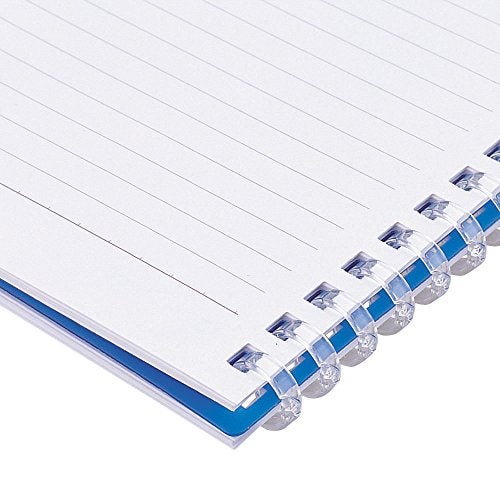 LIHIT LAB. Refillable Notebook (Journal), Lined Paper, 9.9 x 7.3 inches, Blue Green (N1608-28) - Image 4