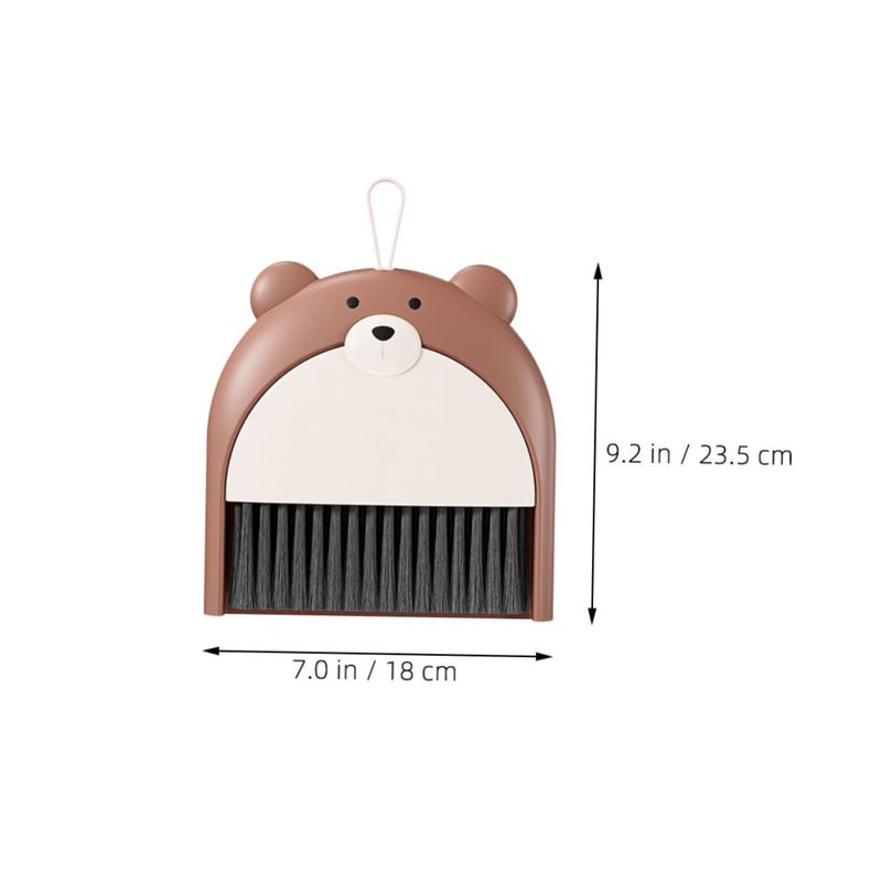 Mini Cleaning Broom And Dustpan Set For Kids Desktop Hand Broom Brush Small Dustpan - Image 3