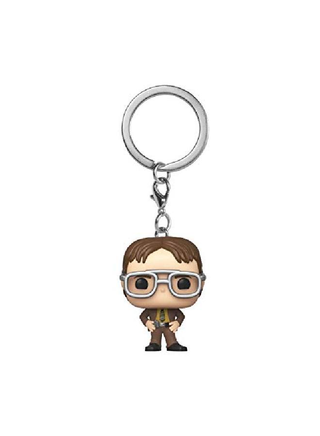 Funko Keychain The Office Dwight Schrutemulticolor2 Inches - Image 1