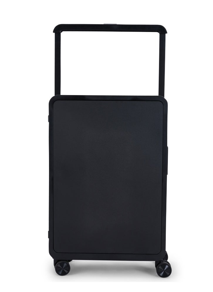 Travel Bag It contains two compartments From Limra Made Of PC Cabin Carry Check-In Luggage Trolley Size 20 inch Color Black