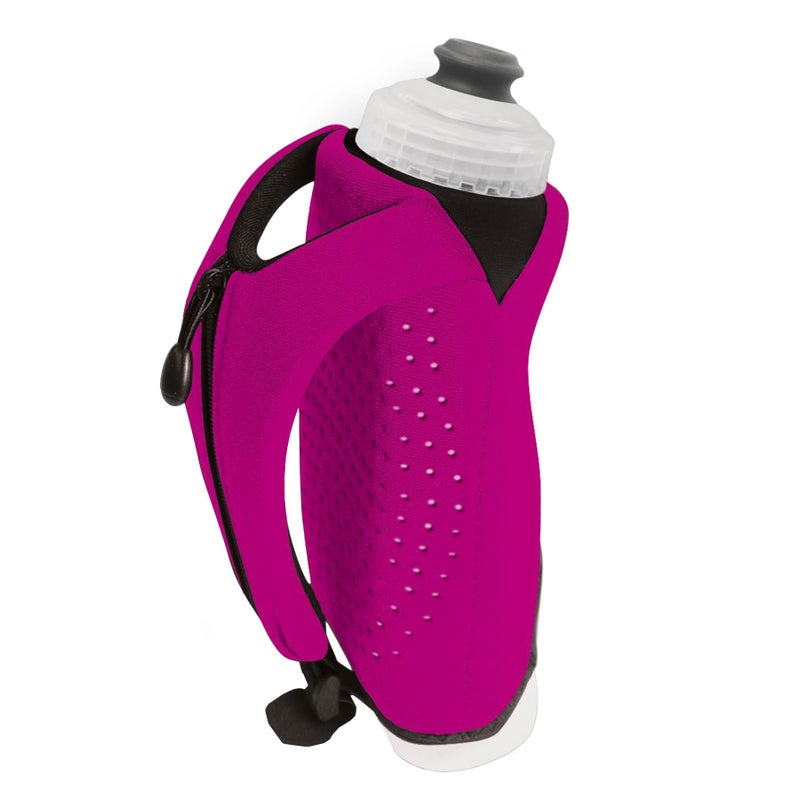 Amphipod Hydraform Ergo-Lite Handheld Water Bottle, BPA-Free Minimalist Insulated Hydration for Ultra-Running & Walking - Pink -16 oz - Image 4