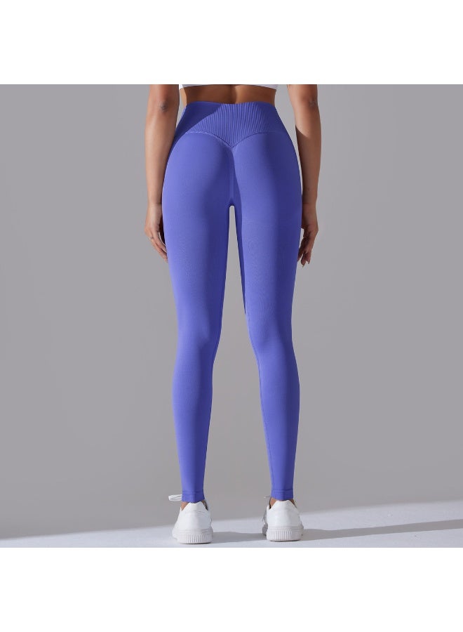 V Cross Waist Fitness Pants Women Yoga Pants Quick Dry Push-Up Tights Sweatpants Gym Leggings Women - Image 4