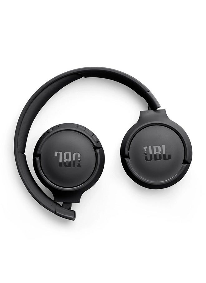 JBLTM - Renewed-Tune 520Bt Wireless On Ear Headphones Pure Bass Sound 57H Battery Hands Free Call Plus Voice Aware Multi Point Connection Lightweight And Foldable Black - Image 1