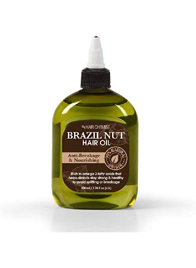Hair Chemist 99% Natural Hair Oil Brazil Nut 7.78 Oz. - Image 2