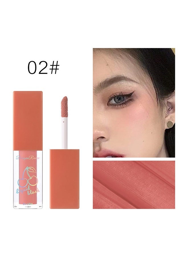 Soft Cream Liquid blush, Korean Blush Makeup for Cheeks, Dewy Finish Natural Looking, Silk Smooth Creamy Blush Long-lasting, Blendable, Lightweight, Blush Highly Pigmented