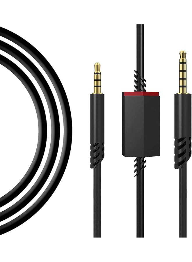 erorex A10 Replacement Cord Compatible With Astro A40 Headset Inline Mute Cord For A40 A30 A10 Gaming Headsets Ps5 Ps4 Xbox One Controller 6 Feet  - Image 1