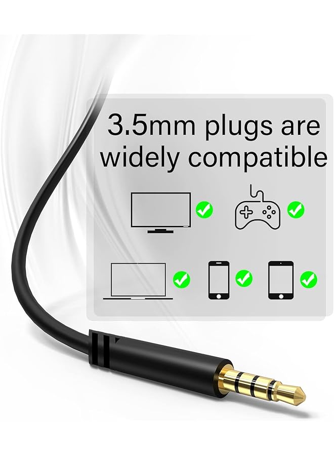 erorex A10 Replacement Cord Compatible With Astro A40 Headset Inline Mute Cord For A40 A30 A10 Gaming Headsets Ps5 Ps4 Xbox One Controller 6 Feet  - Image 4