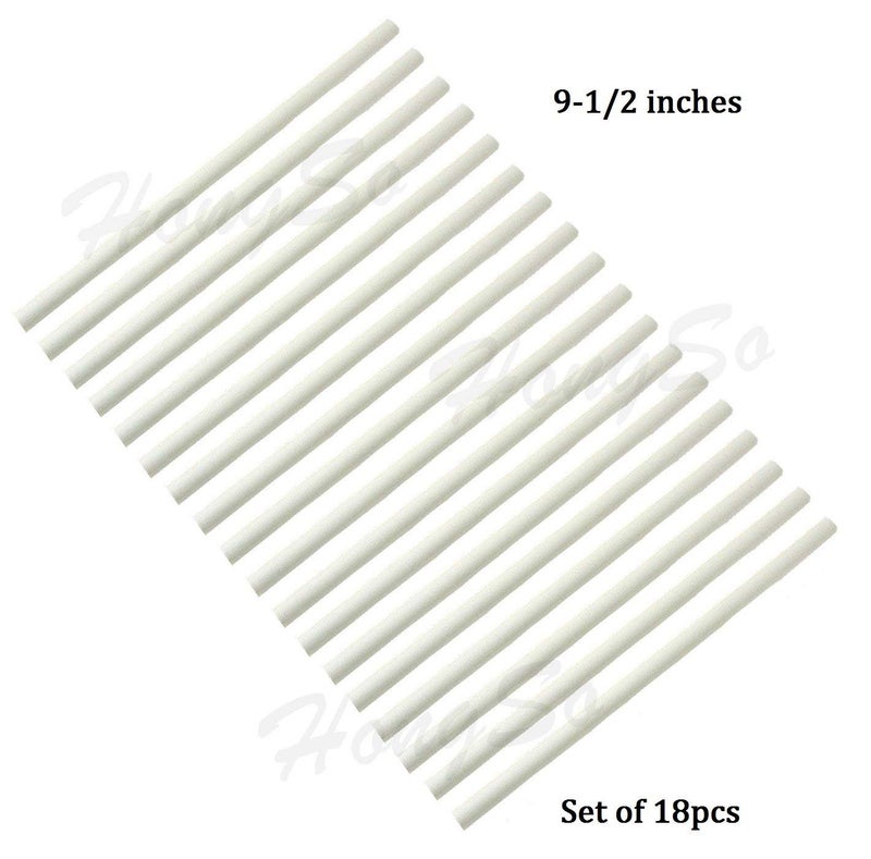 Hongso 9.5" Long Grill Ceramic Rods Replacement for DCS Grill 30 36 48 Inch Gas Grills (bga/Bgb/Bgc Series) CR123-18 18-Pack - Image 2