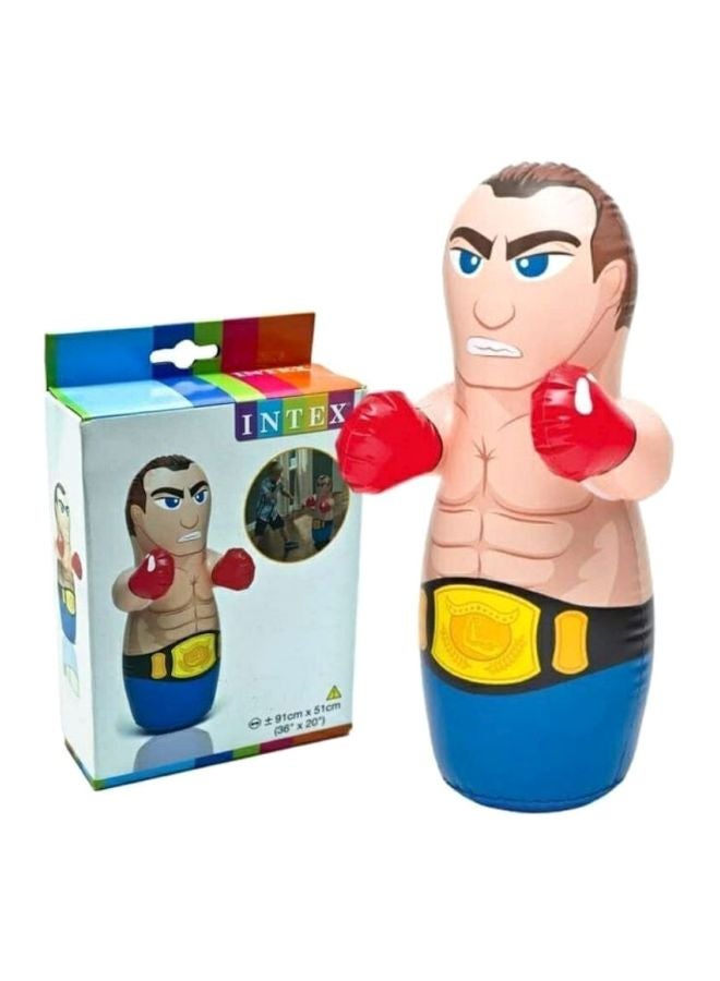 INTEX Hit Me 3D Inflatable Bop Bag Boxer 240 Grams - Image 3