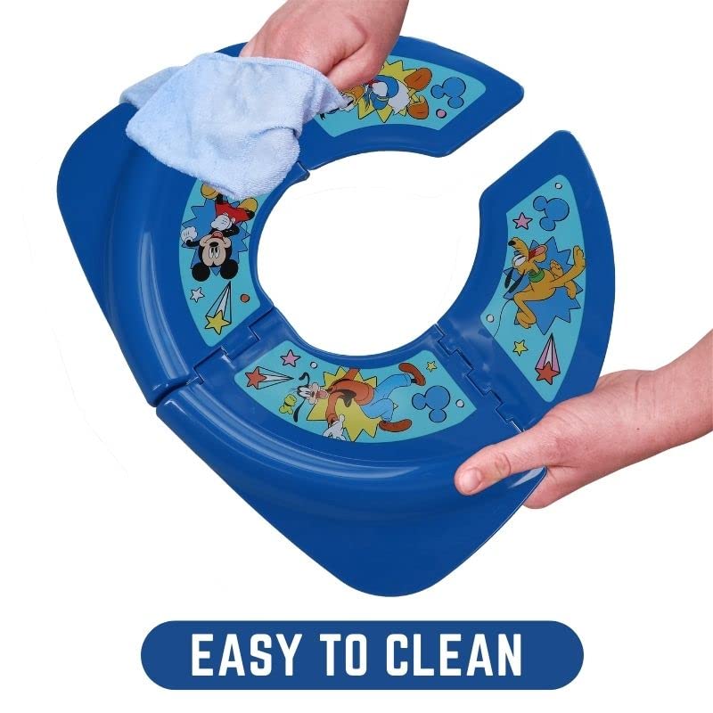 Disney Mickey Mouse "Pals at Play" Folding Potty Seat - Travel Potty Training Seat - Image 4