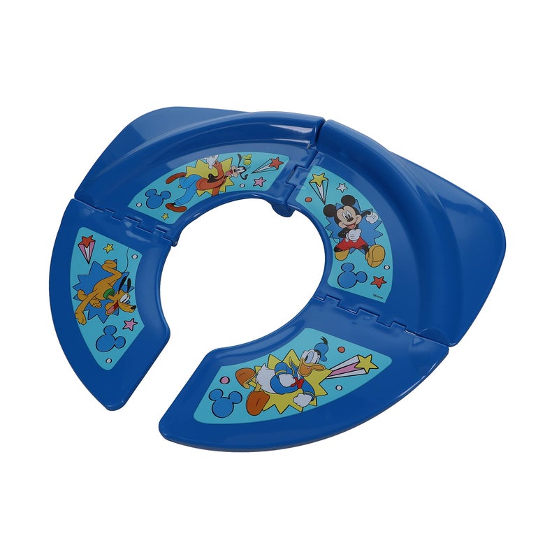 Disney Mickey Mouse "Pals at Play" Folding Potty Seat - Travel Potty Training Seat - Image 1