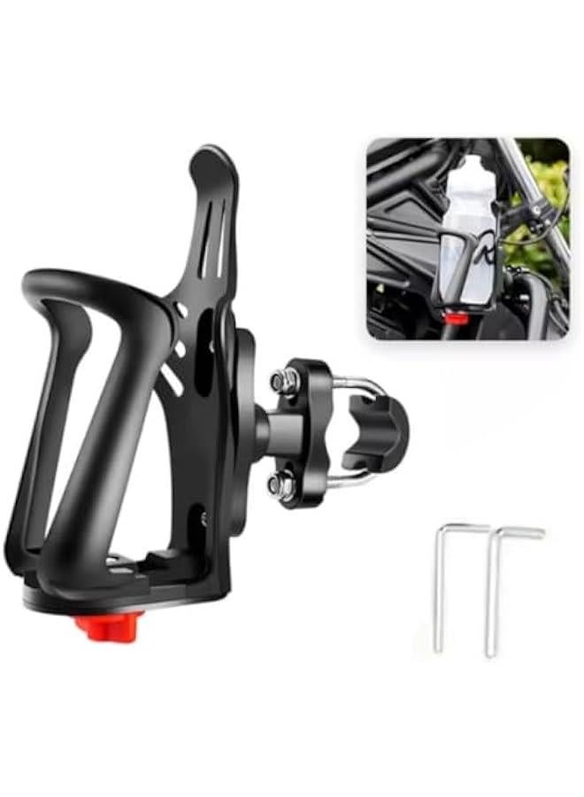HOOKOR Bike Water Bottle Holder - 【for Handlebar & Frame】 【for 1.9-2.8 Diameter Bottles】Bicycle Drink Holder, Motorcycle Cup Cage with Screw Tool, Fit Standard and Smaller Size Bottles. - Image 1