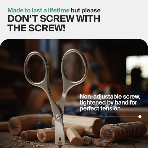 GERMANIKURE Rounded Safety Nail Scissors - FINOX Surgical Stainless Steel baby scissors and Manicure Tools in Leather Case - Self Grooming Scissors for nails Ethically Made in Solingen Germany - 4701 - Image 5