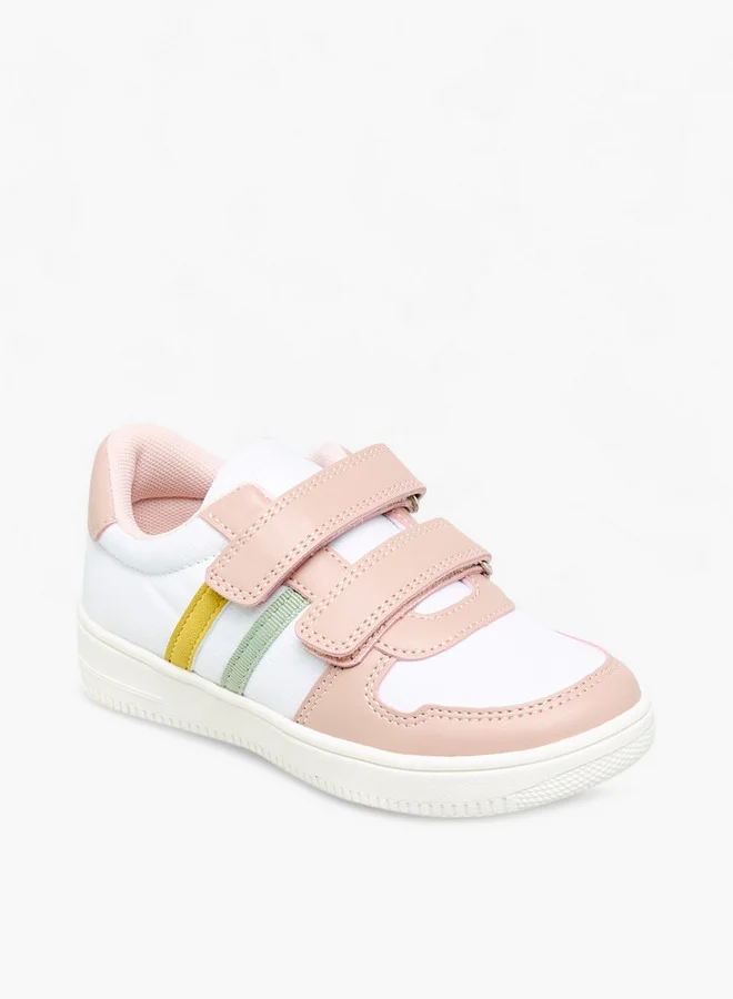 جونيورز حذاء رياضي بناتي بشريط لاصق