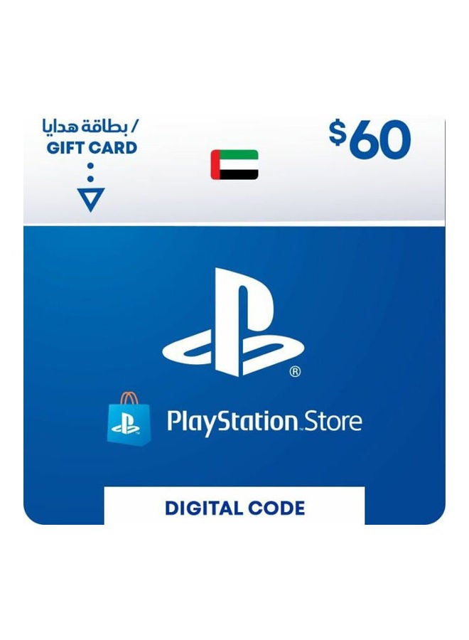 Playstation UAE 60 USD Gift Card