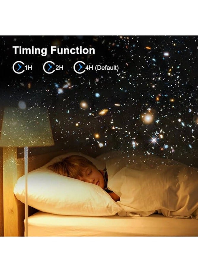 ELTRAZONE Planetarium Star Projector – Realistic Starry Sky & Solar System Constellation Night Light, Moon & Stars Projection for Kids & Adults – Home Theater, Bedroom, Living Room Decor (White) | STAR12IN1  - Image 4