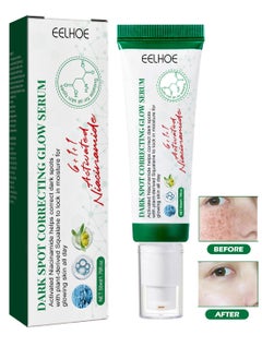 EELHOE Dark Spot Correcting Glow Serum, Moisturizing Whitening Brightening Serum, Dark Spot Treatment, Repair Dullness, for Acne Scars, Fine Lines, Hyperpigmentation and Dark Circles 50ml  - Image 1