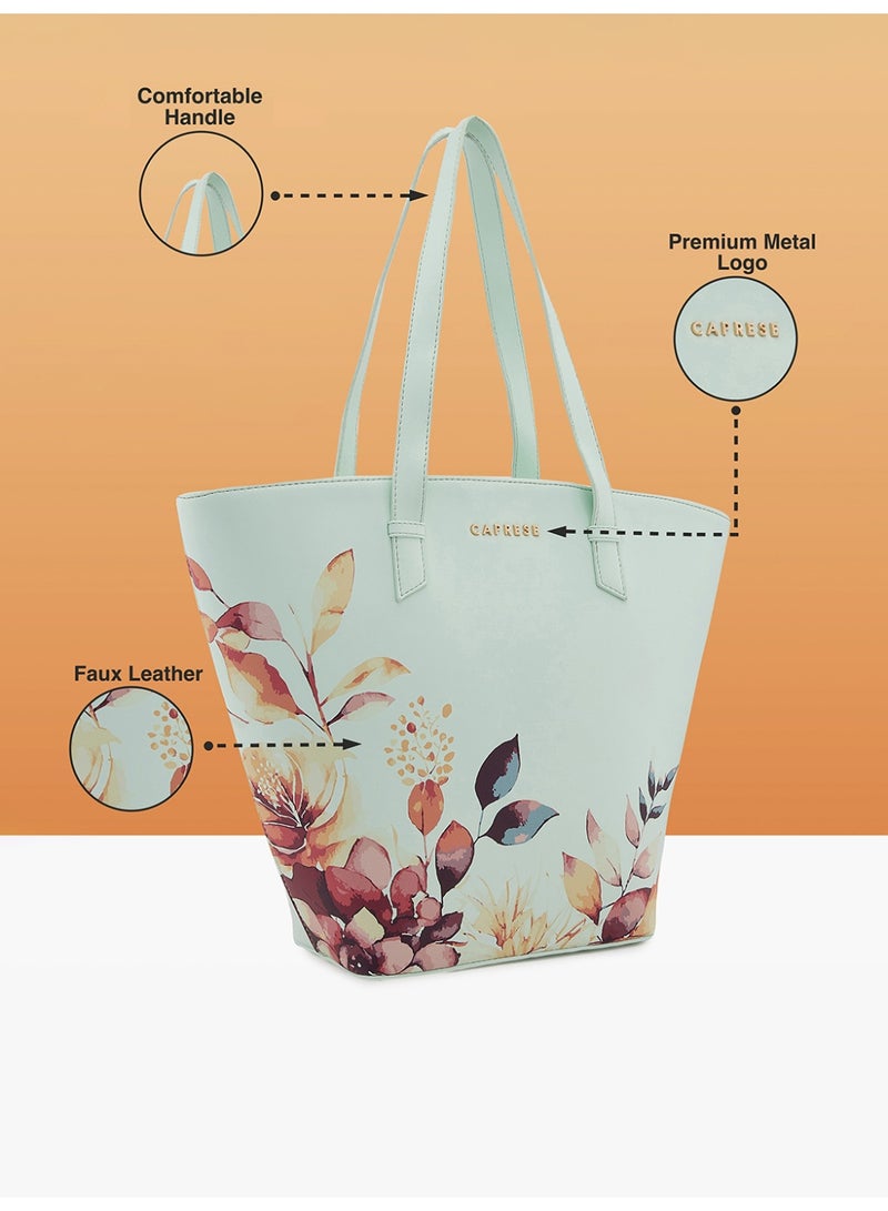 CAPRESE ALAYA SATCHEL LARGE GREEN - Image 4