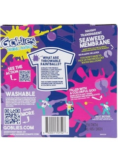 Goblies Throwable Paintballs Super Pack Of 80 Throw Like A Ball, Splat Like A Paintball, Pink/Purple  - Image 5