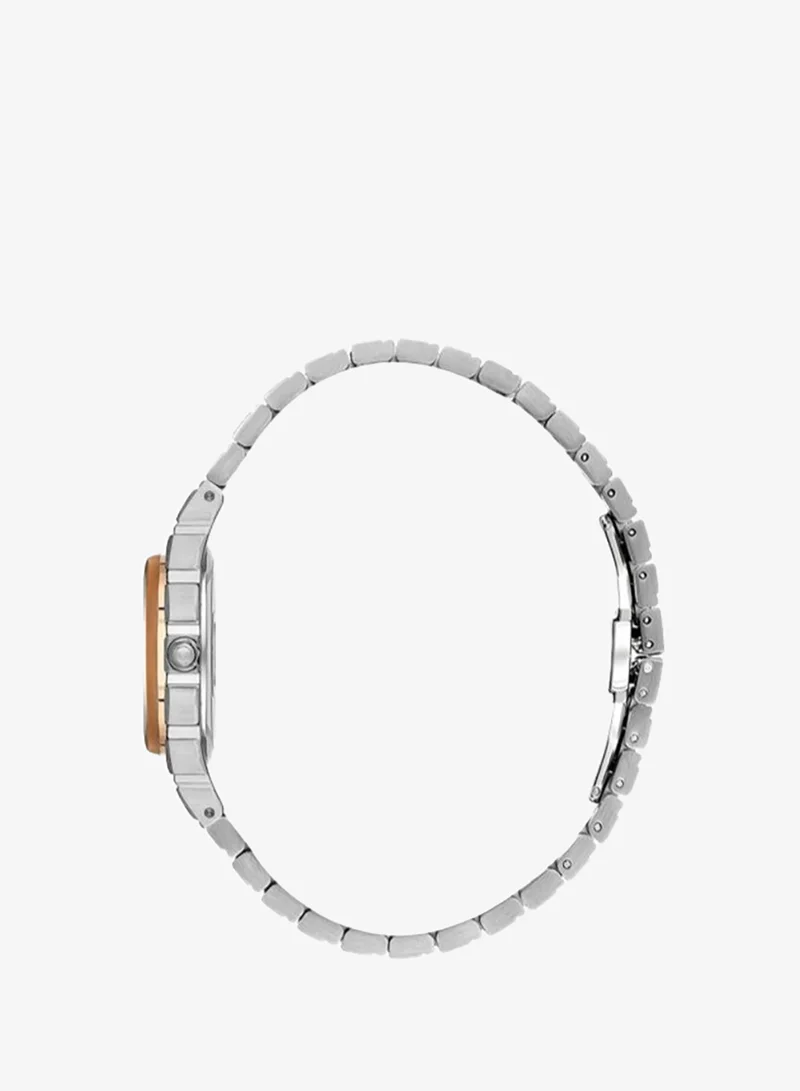 Freelook Paris Freelook - Charmant Women's Watch | Steel Case | Stainless Steel Band | Silver and Rose Gold & Round Dial | Analog | Japanese Quartz | Mineral Glass | Premium Luxury Watch | Ideal Gift | Water Resistant 50 Meters
