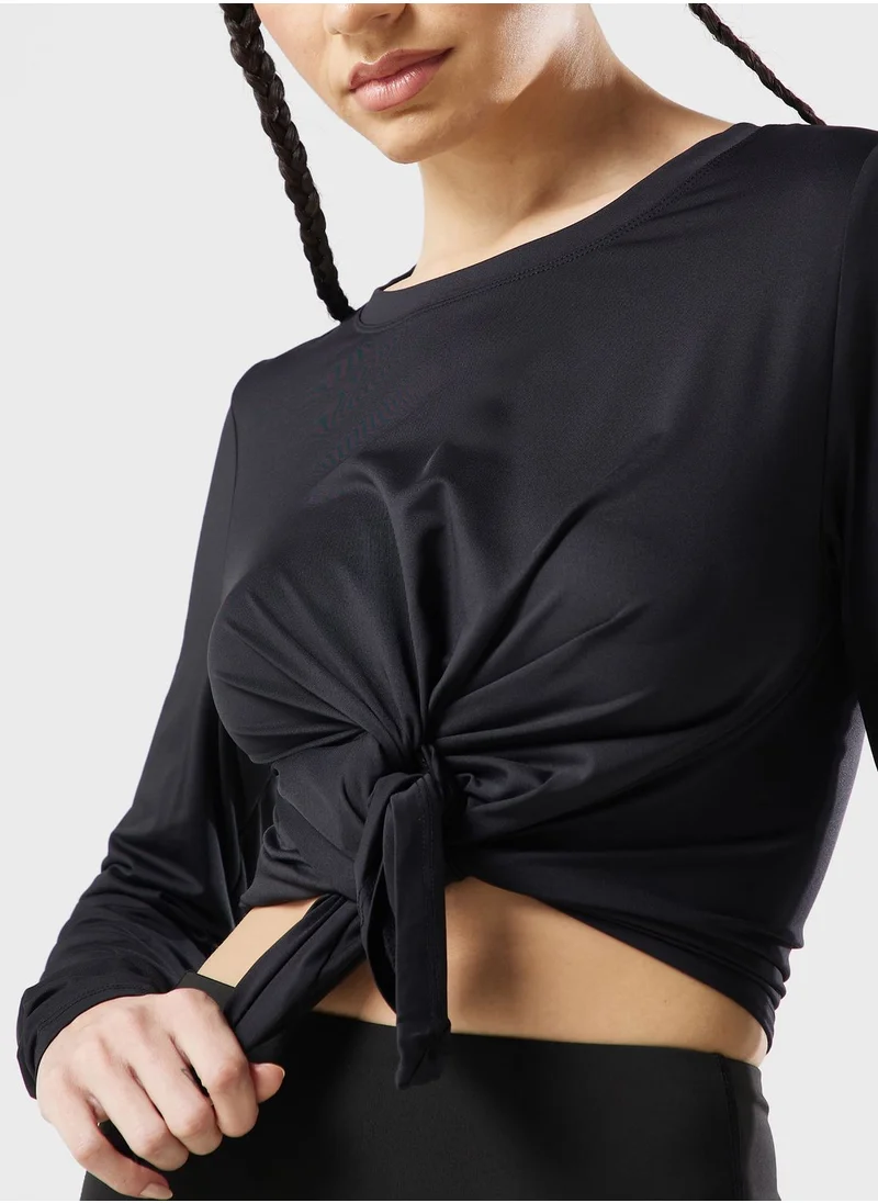 FRWD Tie Knot Detail Athletic T-Shirt