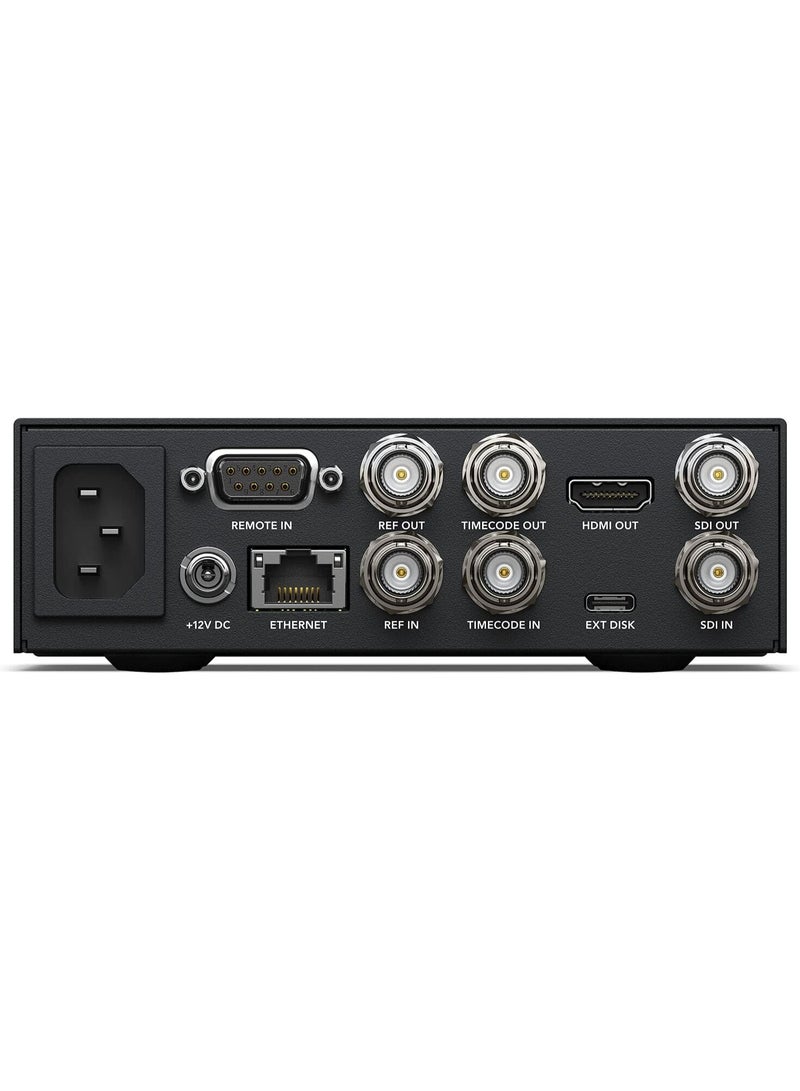 Blackmagic Design HyperDeck Studio HD Mini – Professional Broadcast Deck with SDI, HDMI, and USB Recording - Image 3