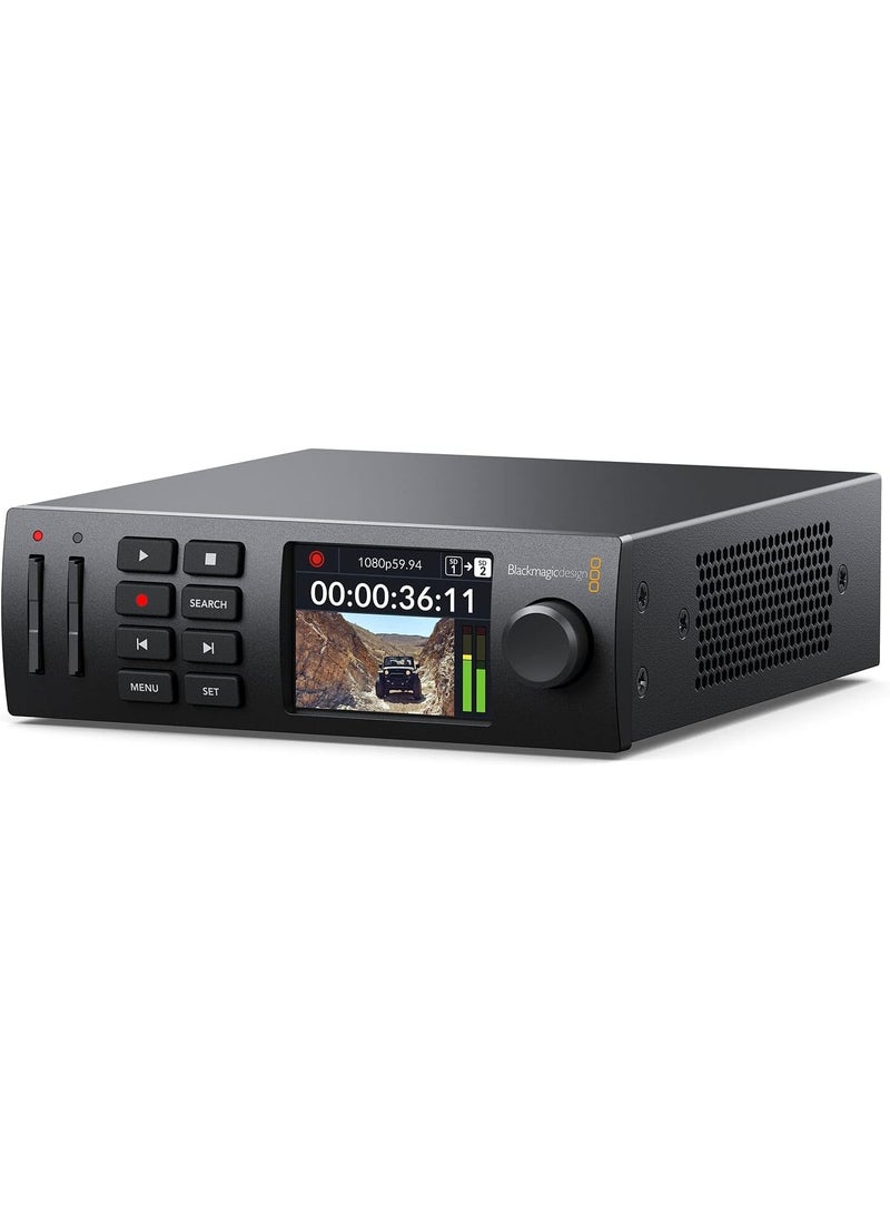 Blackmagic Design HyperDeck Studio HD Mini – Professional Broadcast Deck with SDI, HDMI, and USB Recording - Image 2