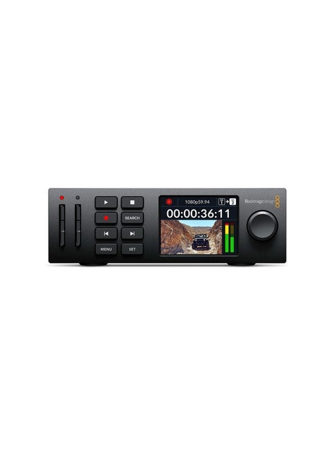 Blackmagic Design HyperDeck Studio HD Mini – Professional Broadcast Deck with SDI, HDMI, and USB Recording