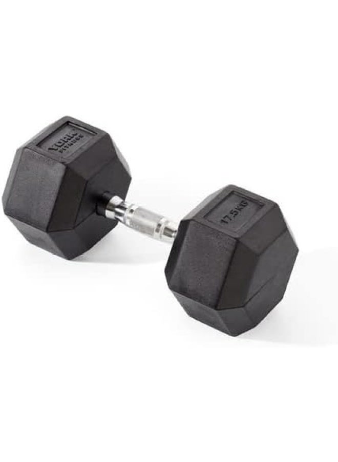 York DZLG11 17.5 kg Rubber Round Dumbbell
