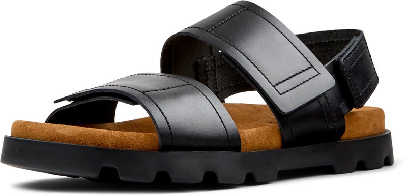 Camper Mens 2Strap Sandal Black 011 8
