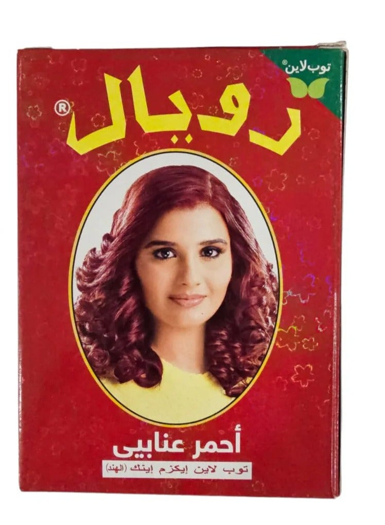 Royal Burgundy Henna Hair Color 60 g - Image 2