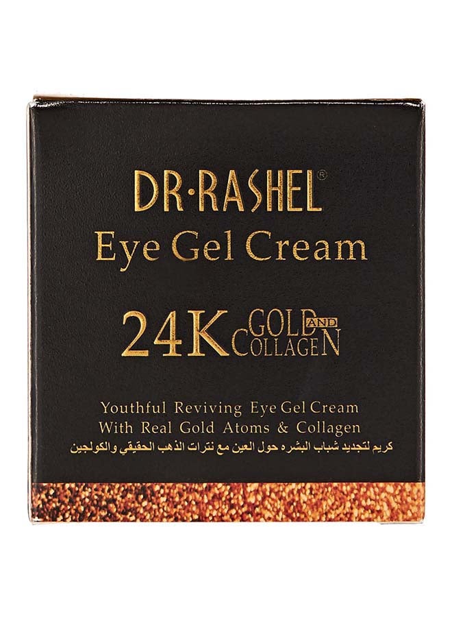 DR. RASHEL 24K Gold And Collagen Eye Gel Cream Multicolour 20ml - Image 2