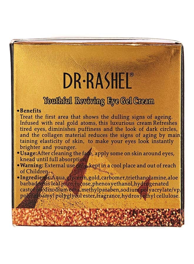 DR. RASHEL 24K Gold And Collagen Eye Gel Cream Multicolour 20ml - Image 3